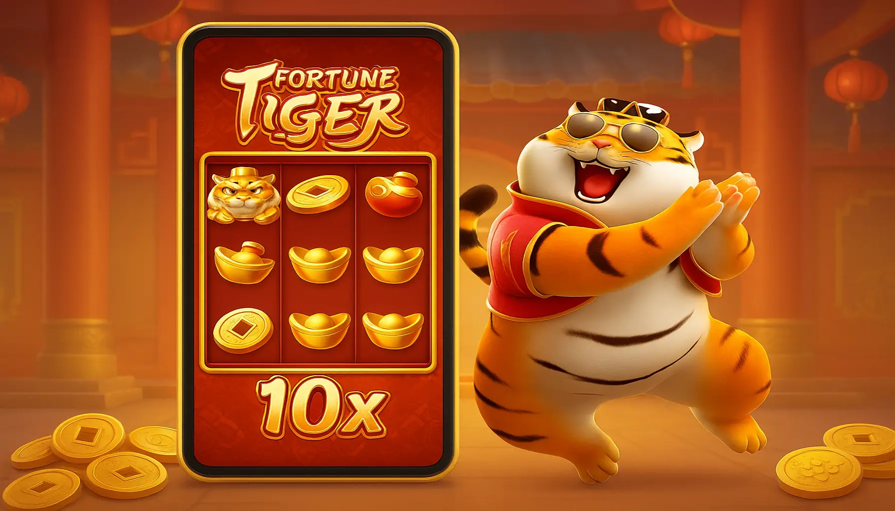 Fortune Tiger é um jogo imperdível no OUUBET Casino
