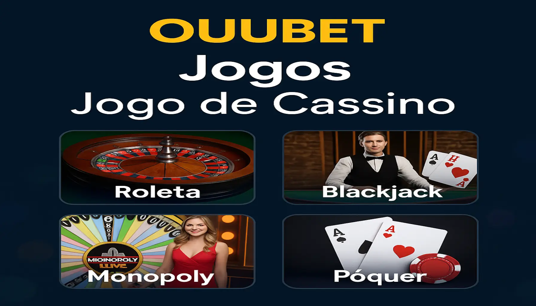 Jogos de cassino online inovadores e emocionantes na OUUBET